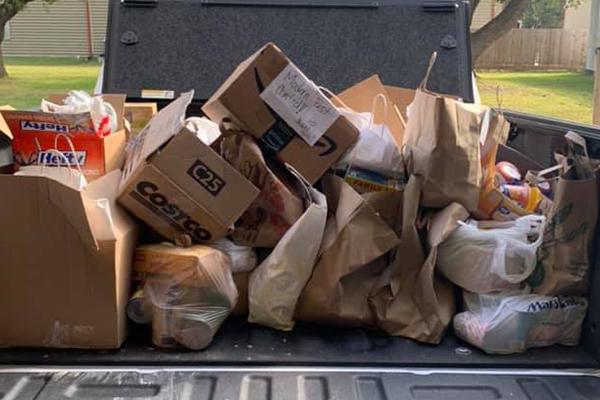 Food Drive Pickup 